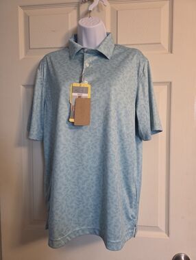 Greg Norman ML75 Performance Polo Size Small NWT